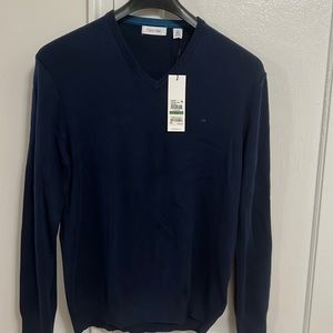 NWT Men’s Calvin Klein Sweater- Large Blue